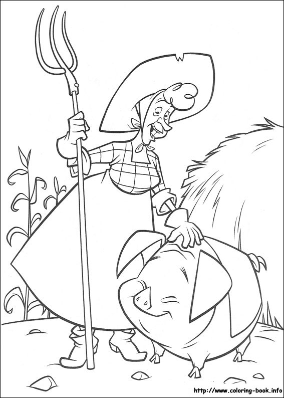 Home on the Range coloring picture